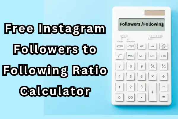 How to calculate Instagram follower to following ratio with example What’s a Good Follower to Following Ratio?The Real Benchmarks Does Follower to Following Ratio Matter on Instagram? Why Brands Actually Care How to improve your Instagram follower ratio? Does This Ratio Actually Matter for Your Growth?