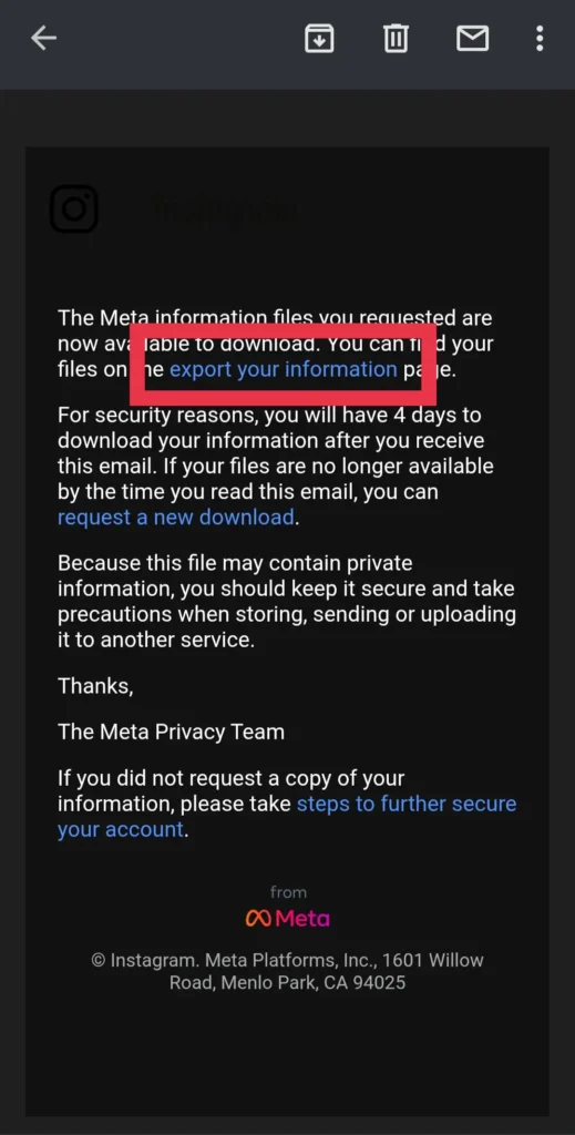 Instagram unfollow tracker result page