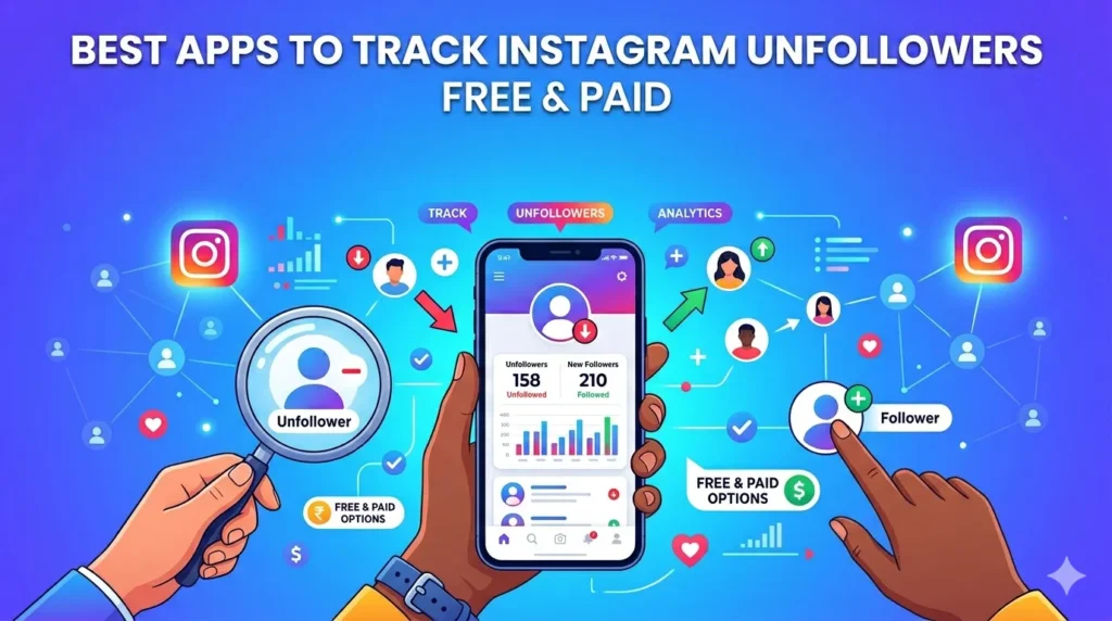 Best Apps to Track Instagram Unfollowers in 2026 (Free & Paid) 1 Best apps to track Instagram unfollowers - free and paid options
